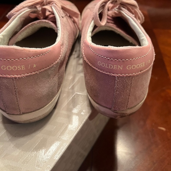 Golden Goose Super Star Classic Pink Suede Sz 40 - Picture 3 of 6